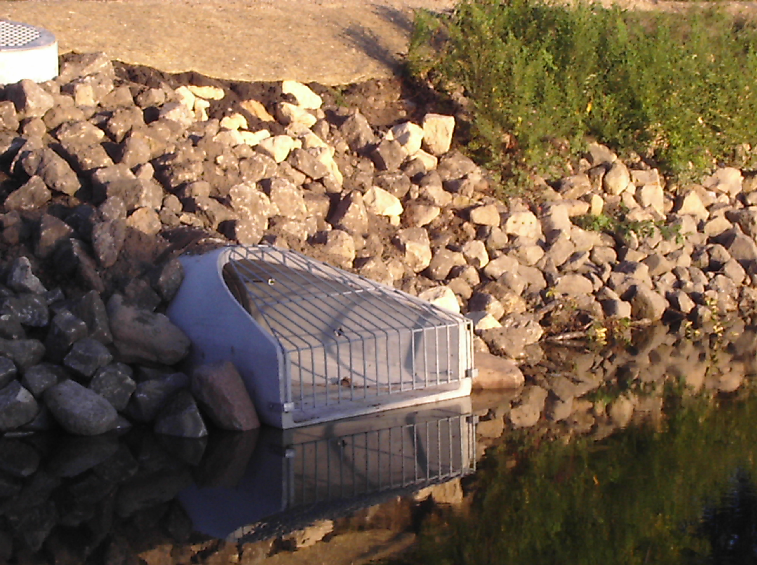 Lake Hallett storm drain reconstruction