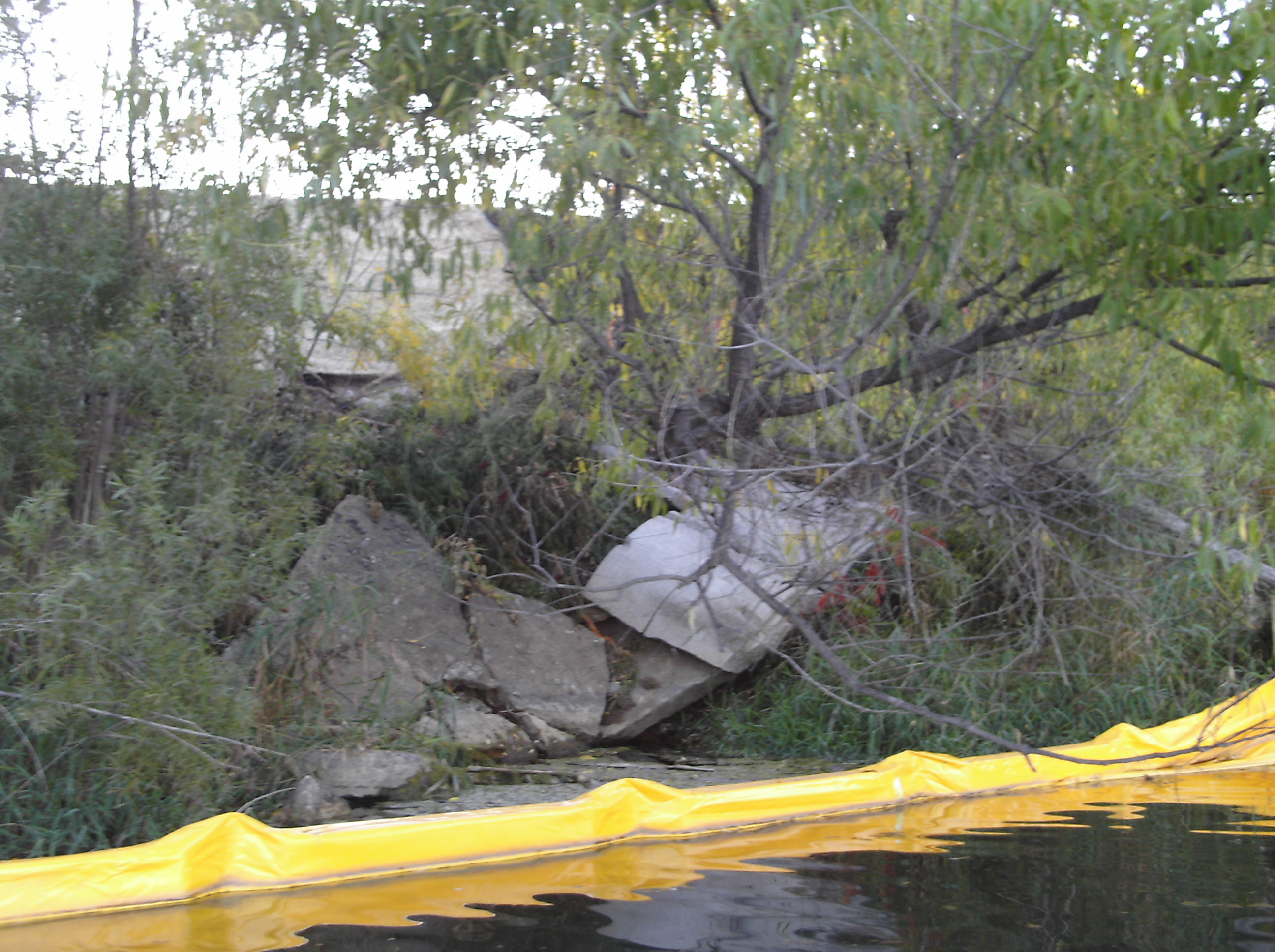 Lake Hallett storm drain reconstruction